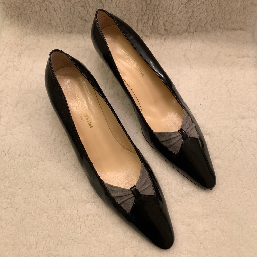 Silvia Fiorentina black/gray heels